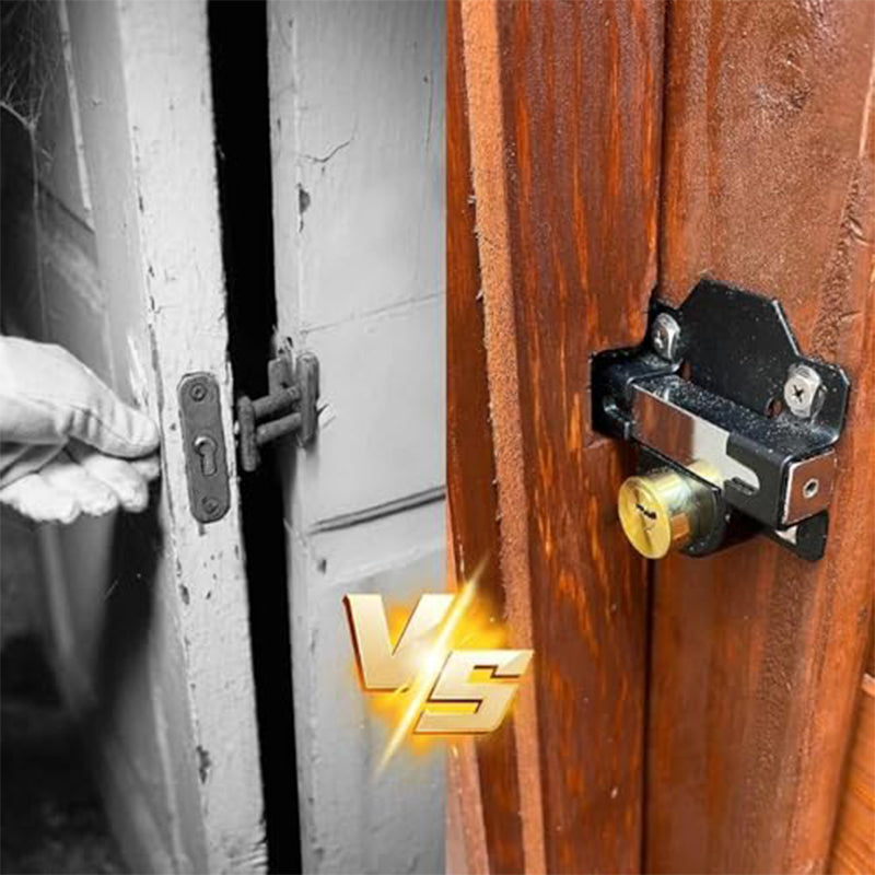 🔒 50/70 мм дълга ключалка – максимална сигурност с 5 ключа! 🛡️🔑