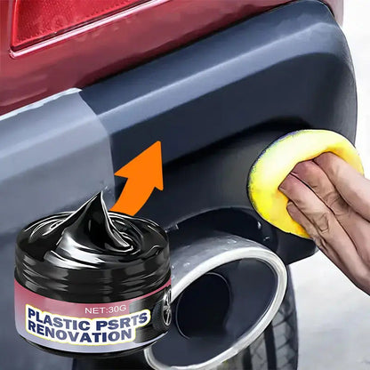 🚘✨ Könnyen felvihető műanyagfelújító autóhoz 👀