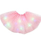 🎁💃 LED-Leucht-Pailletten-Tütü-Rock | Kein langweiliger Party-Look – Leuchtend, funkelnd & bequem für Mädchen und Erwachsene ✨