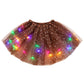 🎁💃 LED-Leucht-Pailletten-Tütü-Rock | Kein langweiliger Party-Look – Leuchtend, funkelnd & bequem für Mädchen und Erwachsene ✨