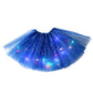 🎁💃 LED-Leucht-Pailletten-Tütü-Rock | Kein langweiliger Party-Look – Leuchtend, funkelnd & bequem für Mädchen und Erwachsene ✨