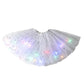 🎁💃 LED-Leucht-Pailletten-Tütü-Rock | Kein langweiliger Party-Look – Leuchtend, funkelnd & bequem für Mädchen und Erwachsene ✨
