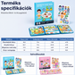 🧩✨ Gyermek mágneses csendes könyv, hajtogatható kirakós jelenetekkel: Korai fejlesztő játék fiúknak és lányoknak 🧠📚