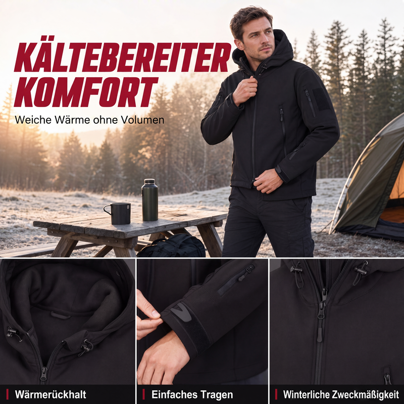 ⛰️🧥 Herren Outdoorjacke, wasserdicht & warm | Kein Durchnässen im Regen, kein Frieren im Wind – Wasserdicht, warm & vielseitig für Outdoor ✨