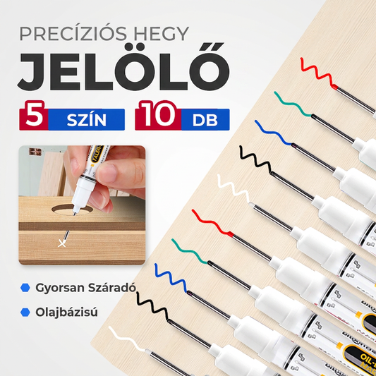 🖊️ Pontos hegű, gyorsan száradó, olajalapú filctoll – Precíz vonalak, tartós ✨