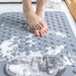 🛁 Csúszásmentes masszázsszőnyeg a fürdőszobába tapadókorongokkal és vízelvezető nyílásokkal