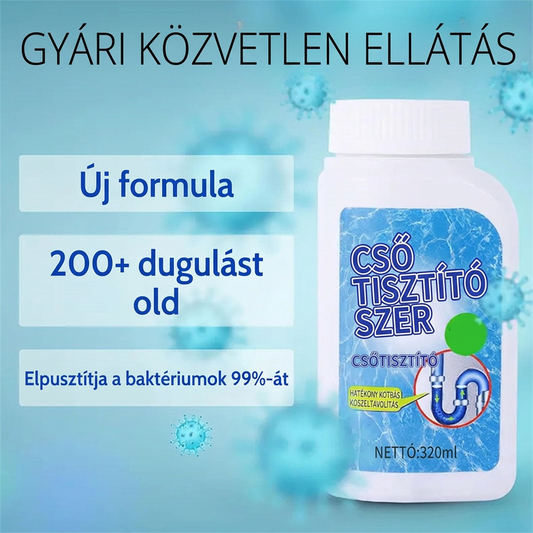 ✨ 🧴 Többcélú, Erőteljes Dugulásgátló Lefolyótisztító