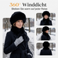 ❄️💕 Damen-Winterset aus Plüsch mit Mütze und Schal – Kuschelig warm & stilvoll durch die kalte Jahreszeit 🧣