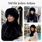 ❄️💕 Damen-Winterset aus Plüsch mit Mütze und Schal – Kuschelig warm & stilvoll durch die kalte Jahreszeit 🧣