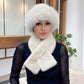 ❄️💕 Damen-Winterset aus Plüsch mit Mütze und Schal – Kuschelig warm & stilvoll durch die kalte Jahreszeit 🧣