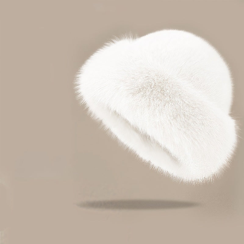❄️💕 Damen-Winterset aus Plüsch mit Mütze und Schal – Kuschelig warm & stilvoll durch die kalte Jahreszeit 🧣