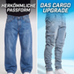 👖✨ Slim-Fit Cargohose aus Jeans – Figurbetont & Praktisch 🔥