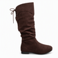 👢 Damen Schnürstiefeletten mit weitem Schaft | Kein Einengen, kein unbequemer Sitz – Weites Schaftdesign, mittelhohe Stiefeletten & praktisch für den Alltag ✨