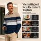 👕 Klassisches Colorblock-Streifen-Top für Herren | Kein langweiliges Basic – Stilvoller Mix für lässige Tage ✨