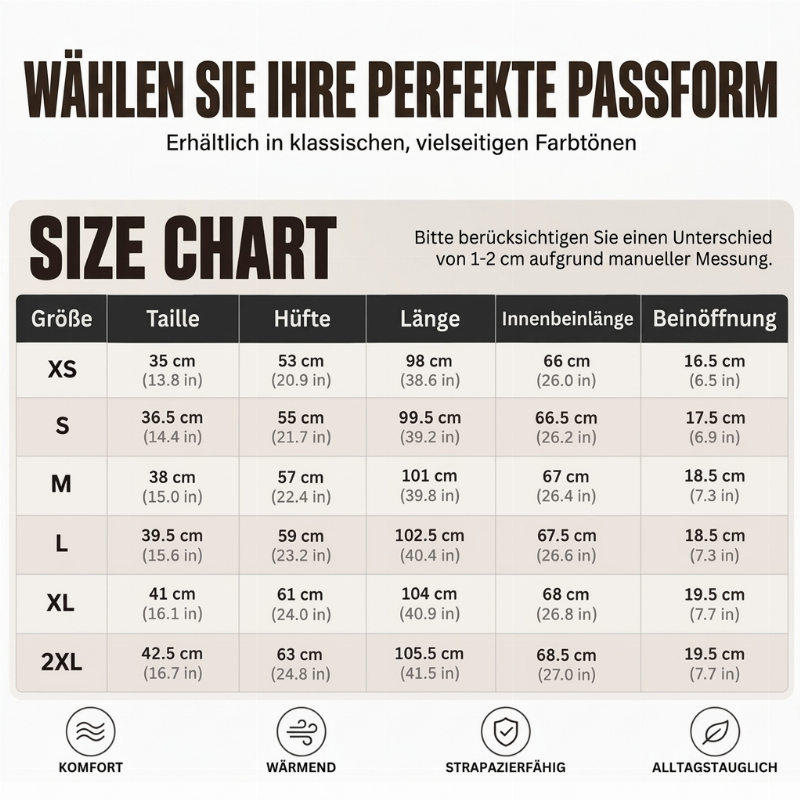 👖 Warme Herren-Jogginghose mit Reißverschlusstaschen | Kein Frieren beim Sport, kein Verlieren von Wertsachen – Warm, bequem & sicher durch Reißverschlusstaschen ✨