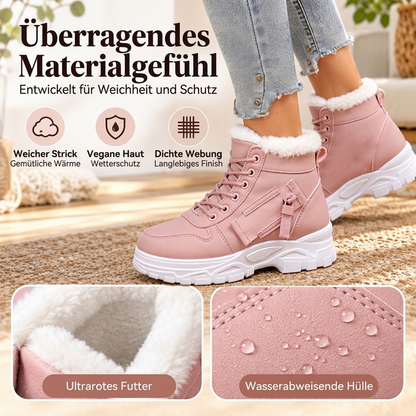 🔥👢 Warme Damen-Winter-Stiefeletten | Keine kalten Füße, kein unbequemes Tragen – Plüschfutter, kuschelig warm & bequem ✨