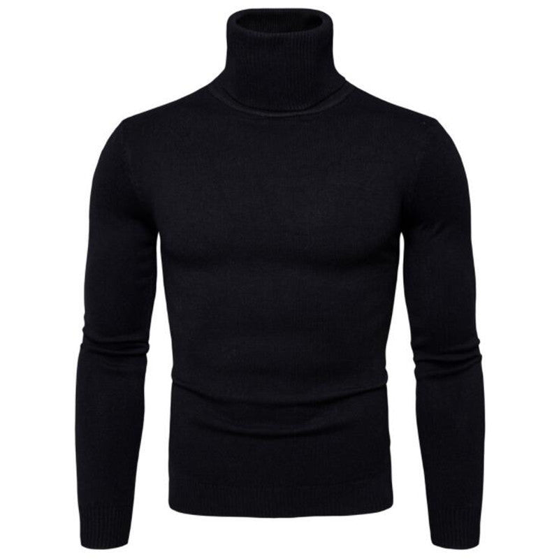 🍁🌬️ Klassischer figurbetont am Kragen anliegender Rollkragenpullover für Herren | Kein kratziger, zu weiter Kragen – Elegante Passform für Business & Alltag ✨