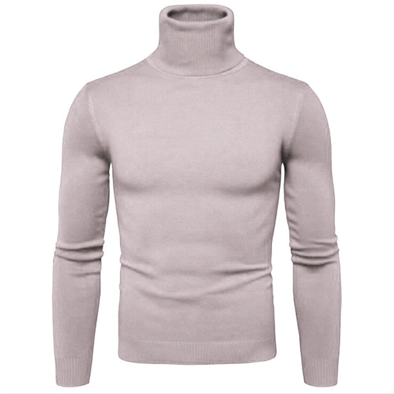 🍁🌬️ Klassischer figurbetont am Kragen anliegender Rollkragenpullover für Herren | Kein kratziger, zu weiter Kragen – Elegante Passform für Business & Alltag ✨