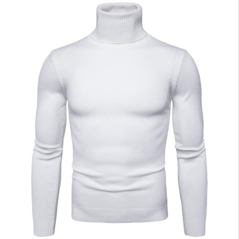 🍁🌬️ Klassischer figurbetont am Kragen anliegender Rollkragenpullover für Herren | Kein kratziger, zu weiter Kragen – Elegante Passform für Business & Alltag ✨