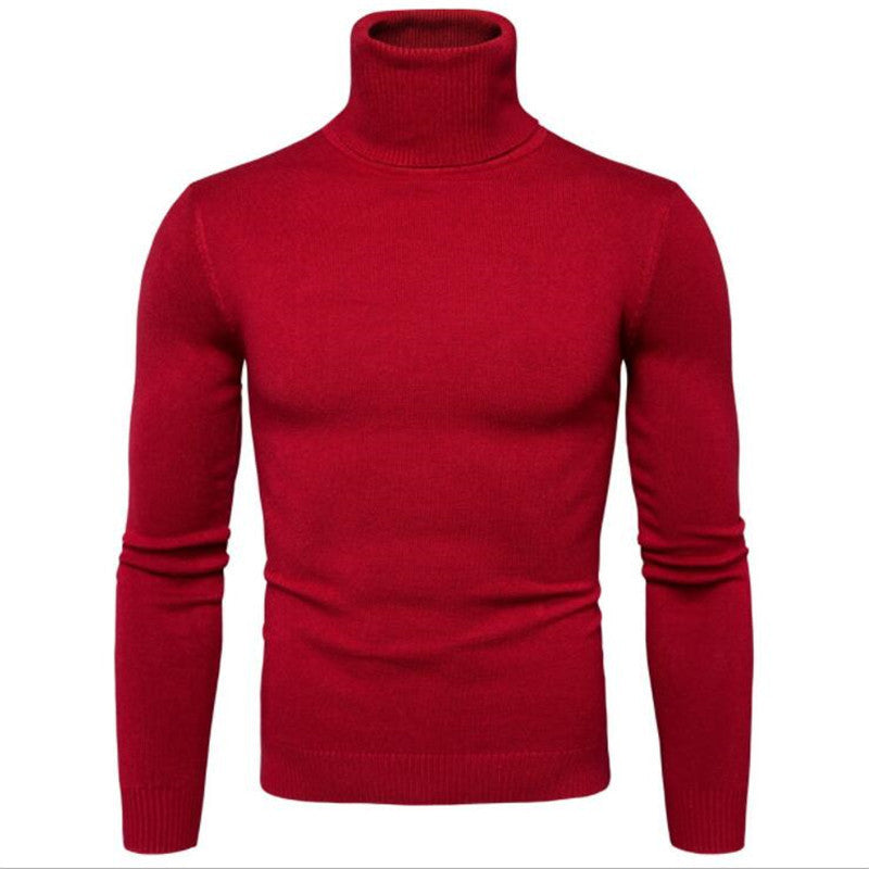 🍁🌬️ Klassischer figurbetont am Kragen anliegender Rollkragenpullover für Herren | Kein kratziger, zu weiter Kragen – Elegante Passform für Business & Alltag ✨