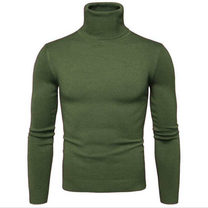 🍁🌬️ Klassischer figurbetont am Kragen anliegender Rollkragenpullover für Herren | Kein kratziger, zu weiter Kragen – Elegante Passform für Business & Alltag ✨