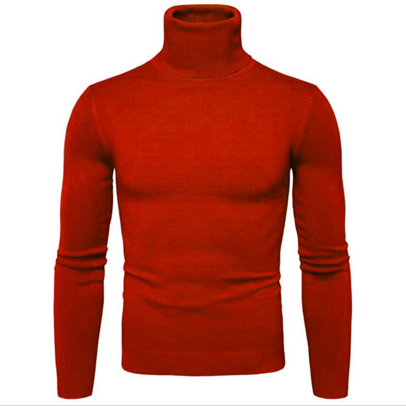 🍁🌬️ Klassischer figurbetont am Kragen anliegender Rollkragenpullover für Herren | Kein kratziger, zu weiter Kragen – Elegante Passform für Business & Alltag ✨