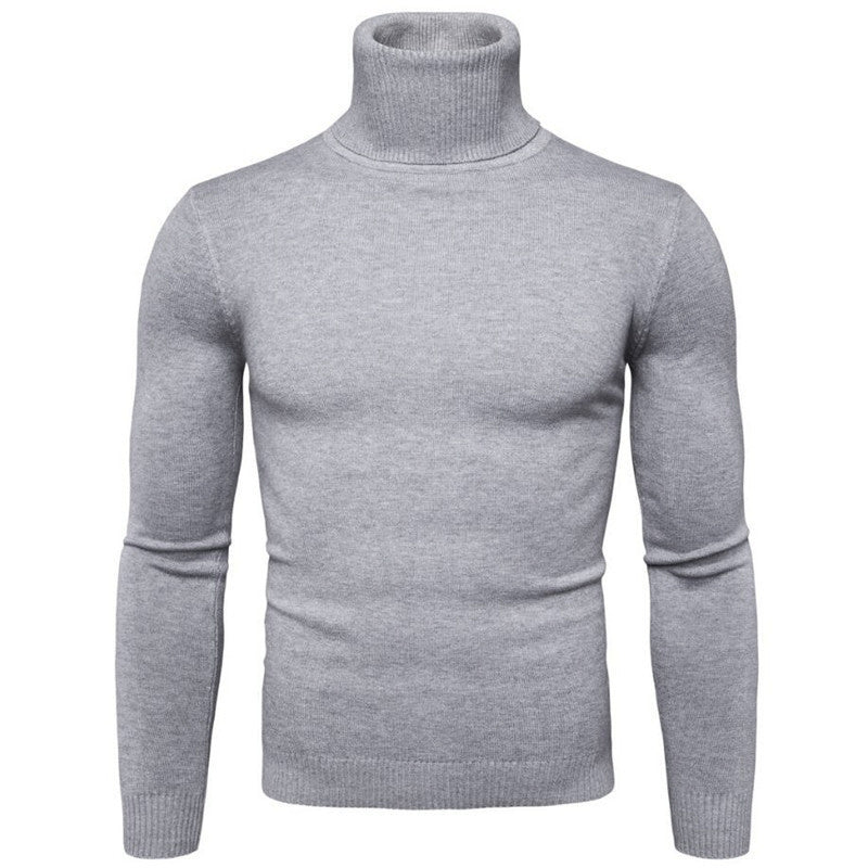 🍁🌬️ Klassischer figurbetont am Kragen anliegender Rollkragenpullover für Herren | Kein kratziger, zu weiter Kragen – Elegante Passform für Business & Alltag ✨