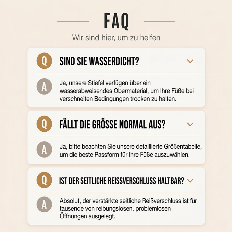 ☁️👢 Damen Winterstiefel mit Seitenreißverschluss | Kein mühsames Anziehen – Praktischer Seitenreißverschluss, warmes Futter & bequeme Passform ✨