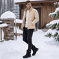☁️👢 Damen Winterstiefel mit Seitenreißverschluss | Kein mühsames Anziehen – Praktischer Seitenreißverschluss, warmes Futter & bequeme Passform ✨