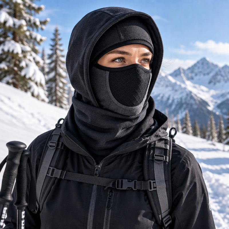 ❄️🧣 Winddichte, wärmende Sturmhaube | Kein kalter Wind im Gesicht, kein unangenehmer Sitz – winddicht, warm und kuschelig für draußen ✨