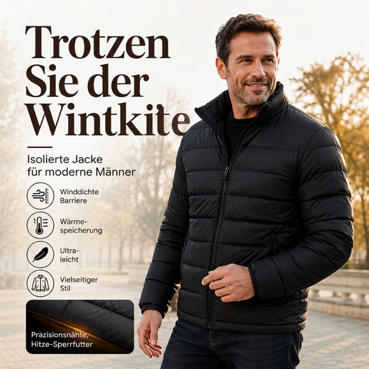🧥 Herren Winterjacke, winddicht & wärmend | Kein eisiger Wind, kein Frieren – Warm & geschützt durch kalte Tage ✨