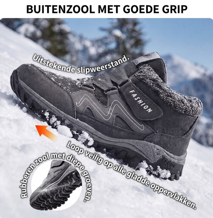 ❄️🥾 Gefütterte Schneestiefel mit robuster Profilsohle | Keine kalten Füße, kein Ausrutschen auf glatten Oberflächen – Warmes Futter, fester Halt & wintertauglich ✨