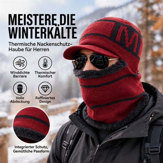 🧶🧣 Warme Herren Winter-Strickmütze | Kein kalter Kopf, kein kratziges Tragegefühl – Warm & bequem durch den Winter ✨