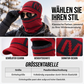 🧶🧣 Warme Herren Winter-Strickmütze | Kein kalter Kopf, kein kratziges Tragegefühl – Warm & bequem durch den Winter ✨
