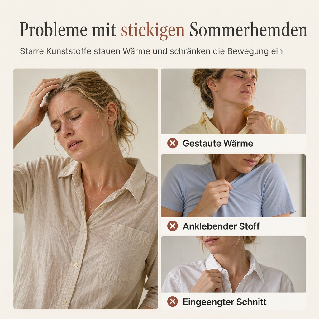 👚 Damen lässiges einfarbiges Leinen-Baumwolle Oberteil mit freier Schulter | Kein steifes Outfit, kein unangenehmes Tragegefühl – Lässig & atmungsaktiv für Sommer & Freizeit ✨