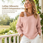 👚 Damen lässiges einfarbiges Leinen-Baumwolle Oberteil mit freier Schulter | Kein steifes Outfit, kein unangenehmes Tragegefühl – Lässig & atmungsaktiv für Sommer & Freizeit ✨