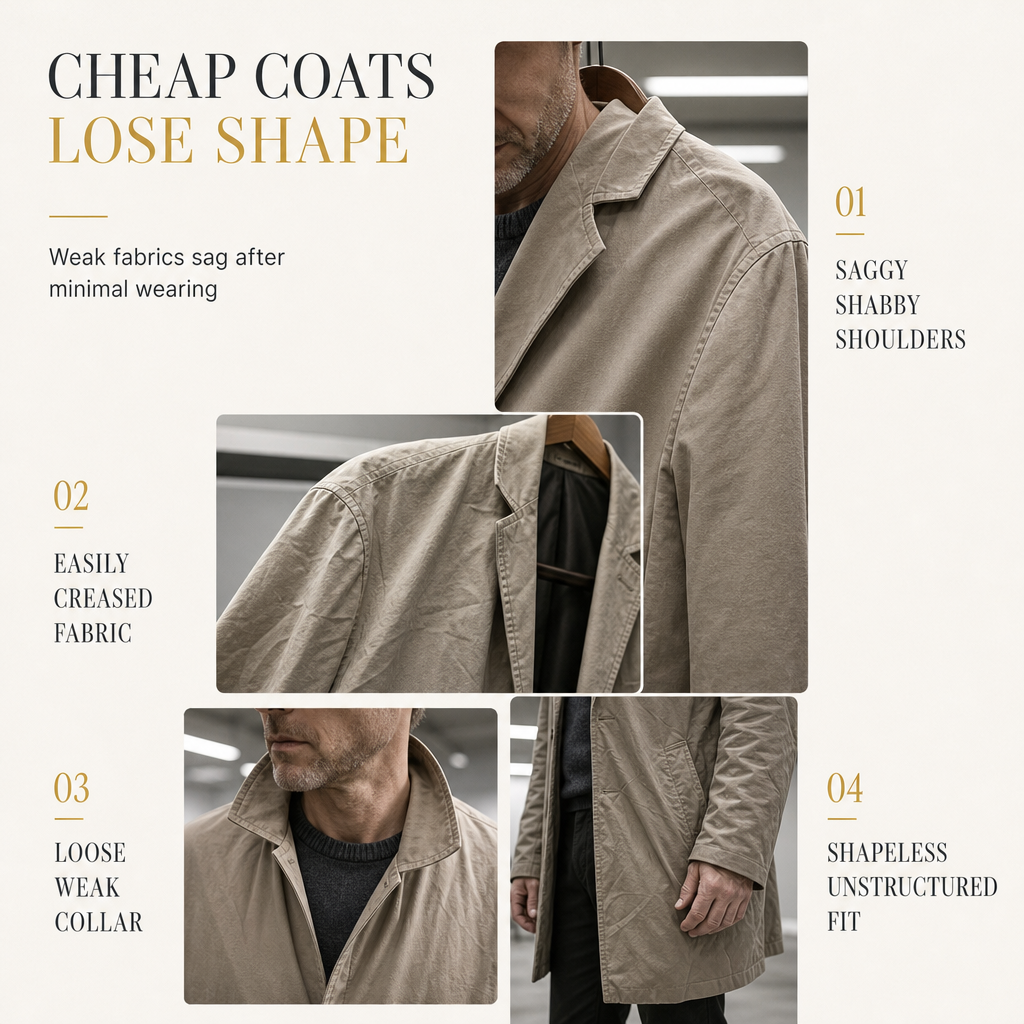 🧥 Klassischer einreihiger Herren Trenchcoat | Kein steifer Business-Look, kein billiger Windbreaker – Premium & vielseitig für Business-Casual ✨