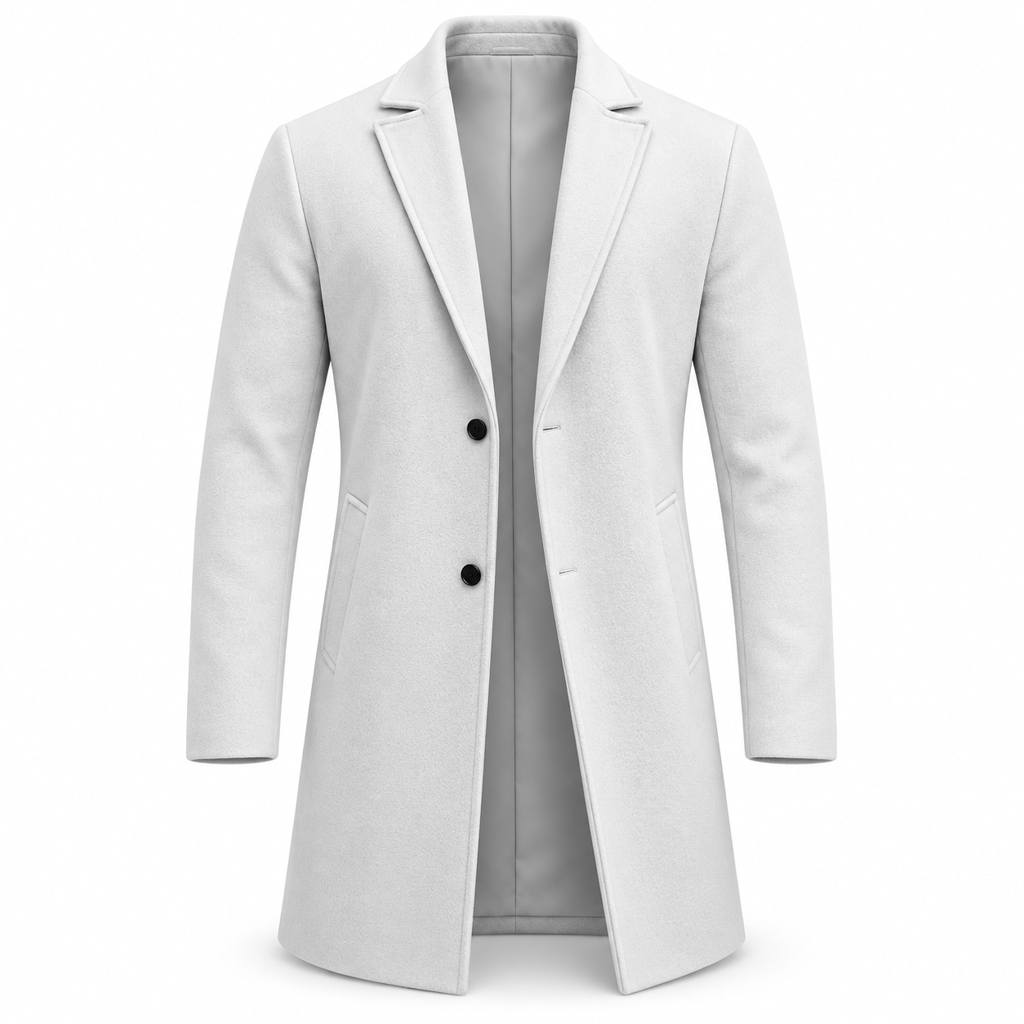 🧥 Klassischer einreihiger Herren Trenchcoat | Kein steifer Business-Look, kein billiger Windbreaker – Premium & vielseitig für Business-Casual ✨