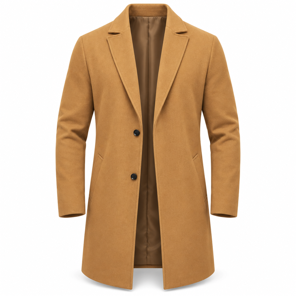 🧥 Klassischer einreihiger Herren Trenchcoat | Kein steifer Business-Look, kein billiger Windbreaker – Premium & vielseitig für Business-Casual ✨