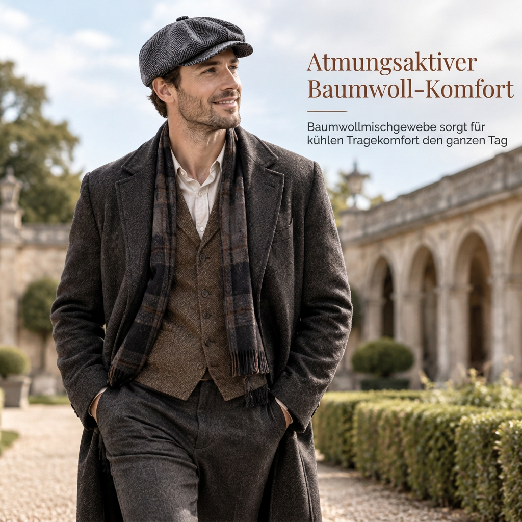 🧢 Vintage British Stil Unisex Newsboy Kappe | Kein langweiliger Hut, kein unbequemer Sitz – Klassisch & lässig für Alltag & Freizeit ✨