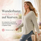 👚 Damen Übergrößen Pullover-Oberteil mit V-Ausschnitt | Kein Kratzen, kein Einengen – Locker sitzend, gerippt & kuschelig weich für den Alltag ✨