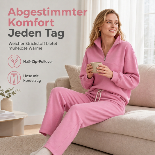 🔥🌺 Zweiteiliges langes Hosen-Set | Kein mühsames Kombinieren, kein unbequemer Sitz – Passendes Oberteil & Hose für einen stilvollen Look ✨