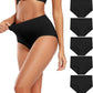 🩲 Damen-Slips mit hoher Taille (💥 5er-Pack) | Dehnbares Material, atmungsaktiv & bequem ✨