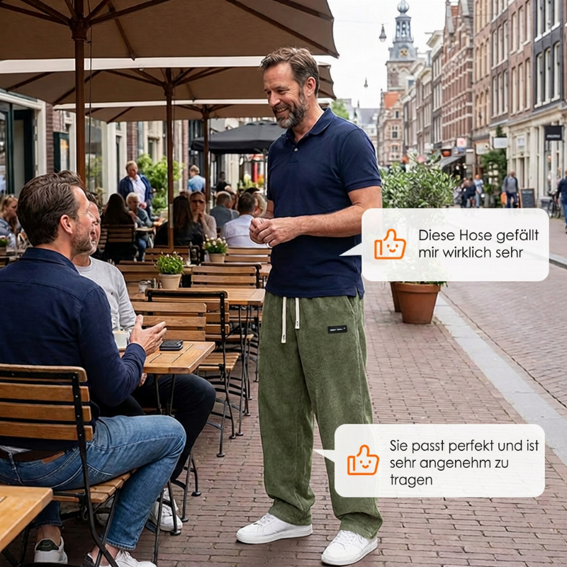 🏃‍♂️👖 Hosen für Herren mit lockerem Schnitt | Kein einengender Sitz, kein lästiges Suchen nach Schlüsseln – Bequem mit Kordelzug & praktische Taschen ✨