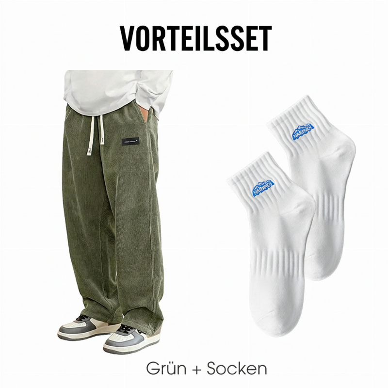 🏃‍♂️👖 Hosen für Herren mit lockerem Schnitt | Kein einengender Sitz, kein lästiges Suchen nach Schlüsseln – Bequem mit Kordelzug & praktische Taschen ✨
