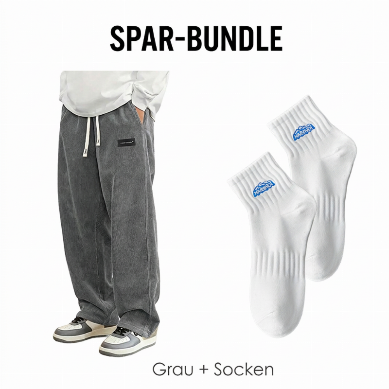 🏃‍♂️👖 Hosen für Herren mit lockerem Schnitt | Kein einengender Sitz, kein lästiges Suchen nach Schlüsseln – Bequem mit Kordelzug & praktische Taschen ✨