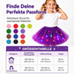 🎁💃 LED-Leucht-Pailletten-Tütü-Rock | Kein langweiliger Party-Look – Leuchtend, funkelnd & bequem für Mädchen und Erwachsene ✨