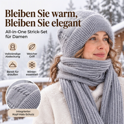 Warme Winterkapuzen Schal für Damen