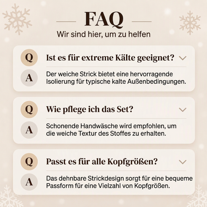 Warme Winterkapuzen Schal für Damen