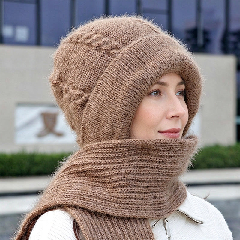 Warme Winterkapuzen Schal für Damen